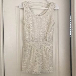 Lace romper